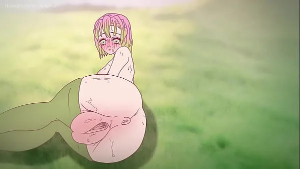 Hiển thị Mitsuri seduces with her huge pussy ! Porn demon slayer Hentai ( cartoon 2d ) anime lái xe Clips