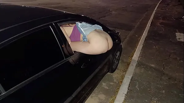 Show Married with ass out the window offering ass to everyone on the street in public drive Clips