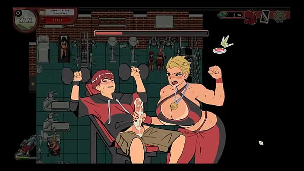 Klipleri Spooky Milk Life [ Taboo hentai game PornPlay] Ep.23 femdom handjob at the gym sürücü gösterme
