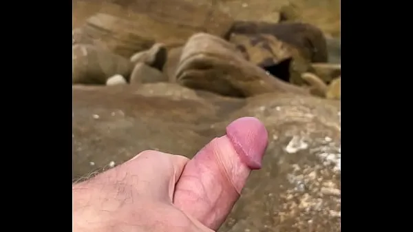 Visa Big Aussie cock at werrong nude beach enhetsklipp