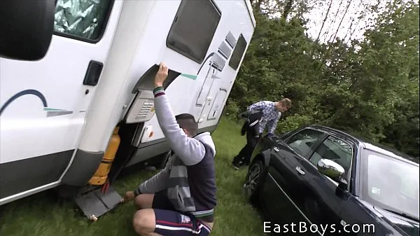 Show Caravan Boys 2014 - Handjob Adventure drive Clips