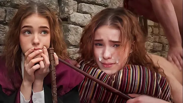 Vis ERECTO ! - Hermione´s First Time Struggles With A Spell - NoLube drev Clips