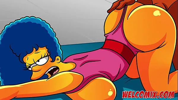 Butt on the nape project! Big butt and hot MILF! The Simpsons Simptoons 드라이브 클립 표시