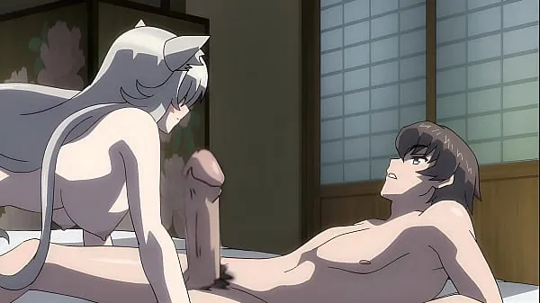 显示The kitsune satisfies her master [uncensored hentai English subtitles驱动器剪辑