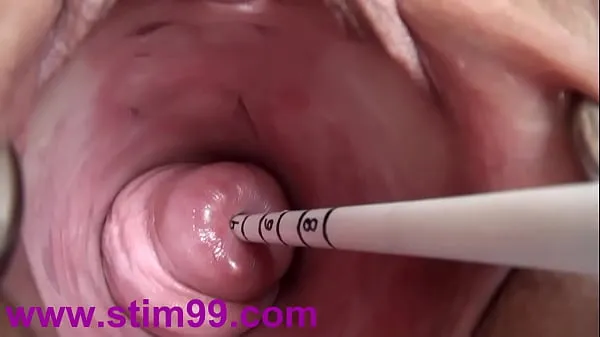 Show Extreme Real Cervix Fucking Insertion Japanese Sounds and Objects in Uterus drive Clips